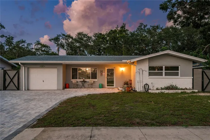 Sunset front elevation