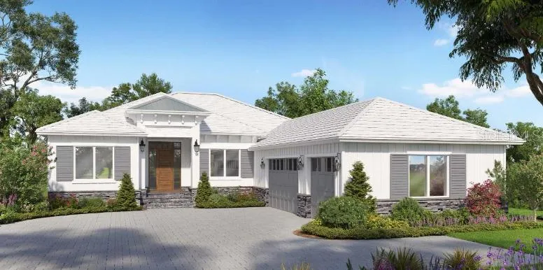 Proposed rendering of home to be built by Kevco Builders.