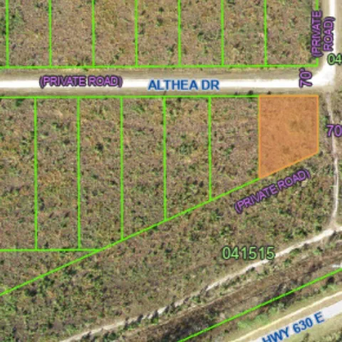 Althea Dr, Indian Lake Estates, Florida 33855, ,Land,For Sale,ALTHEA,A4657408
