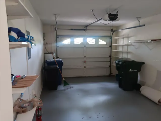 Your attached one-car garage. You can fit 2 cars in the driveway.