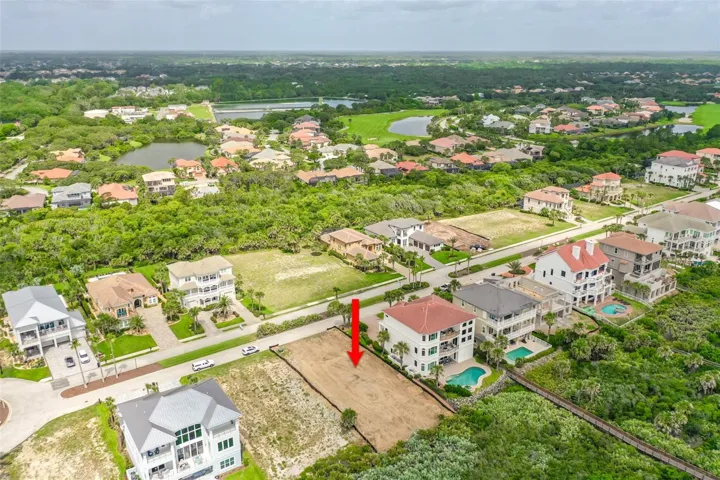 Aerial view of the Lot
