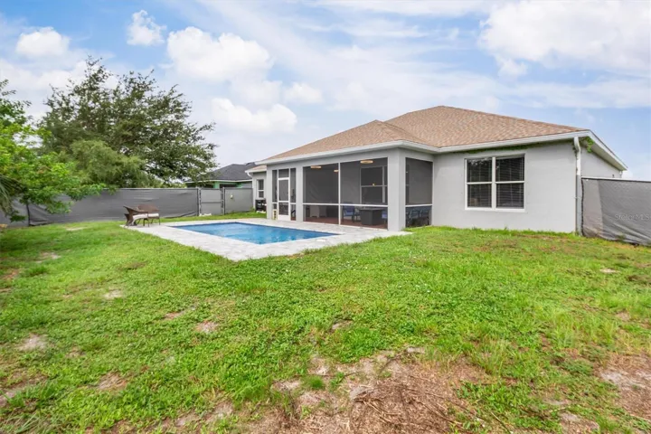 Pool could be screened in future.