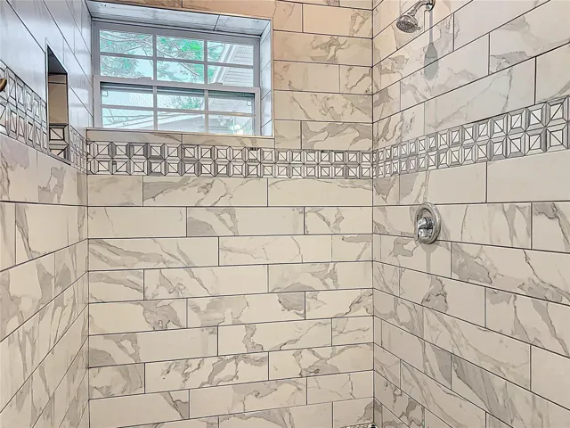Shower in Main House Master Bathroom