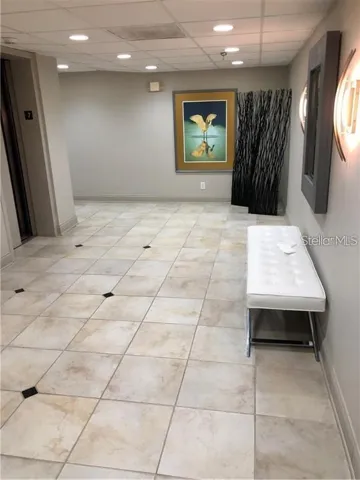 Elegant building entryway!