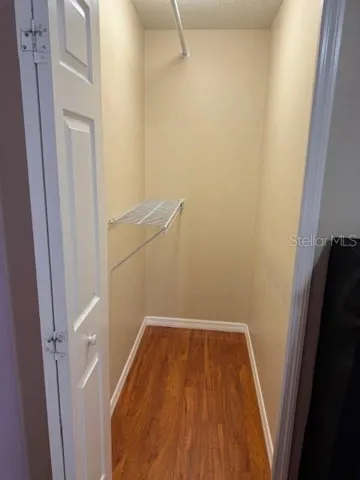 BEDROOM #1 WALK-IN CLOSET