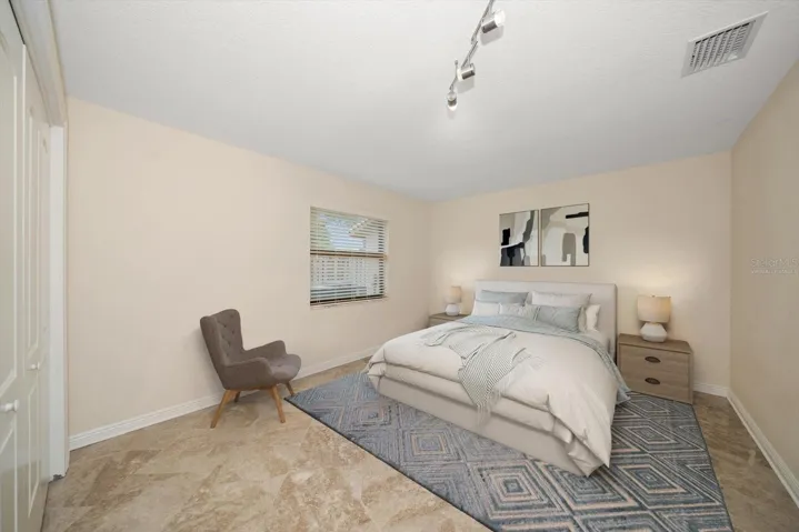 Virtually Staged 3rd Bedroom