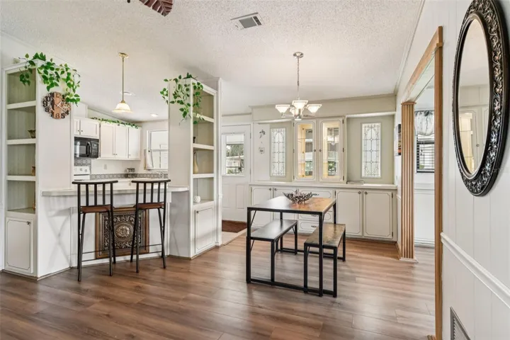 Dining Room with Kitchen to Left