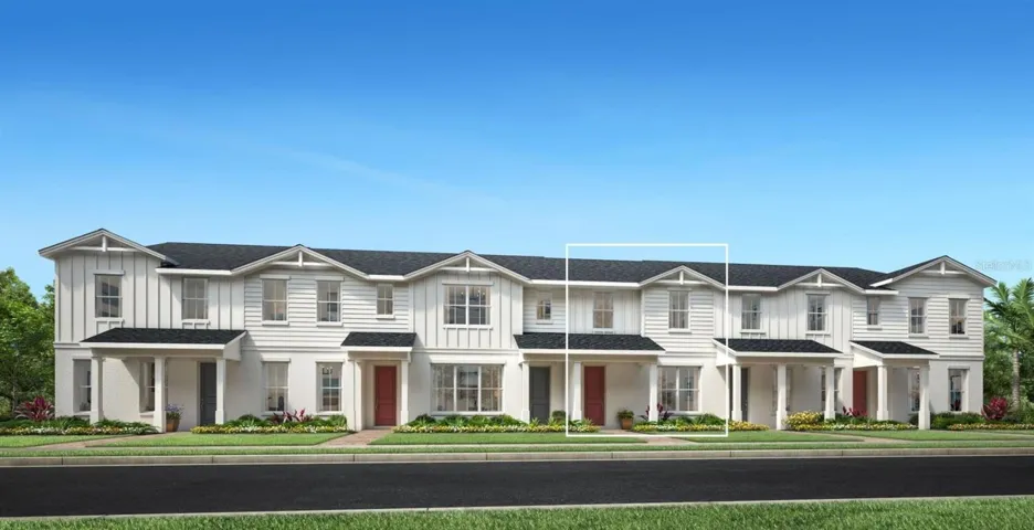Exterior rendering of Farmhouse building