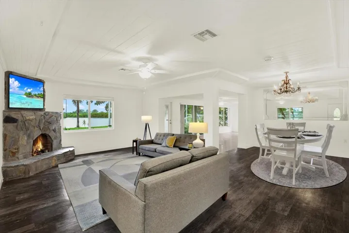 Staged Living Room