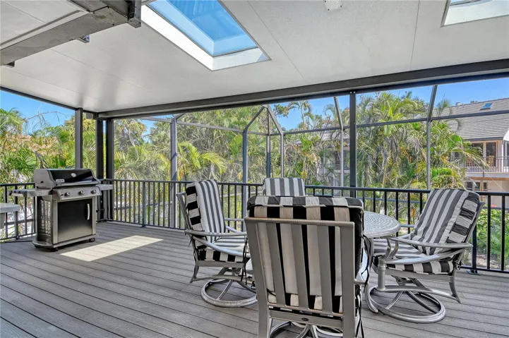 The view from this space is wonderfully private and beautifully scenic, creating a tranquil backdrop to this amazing property.