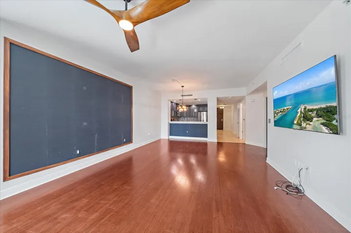 AS you'll see it when you walk through - living room