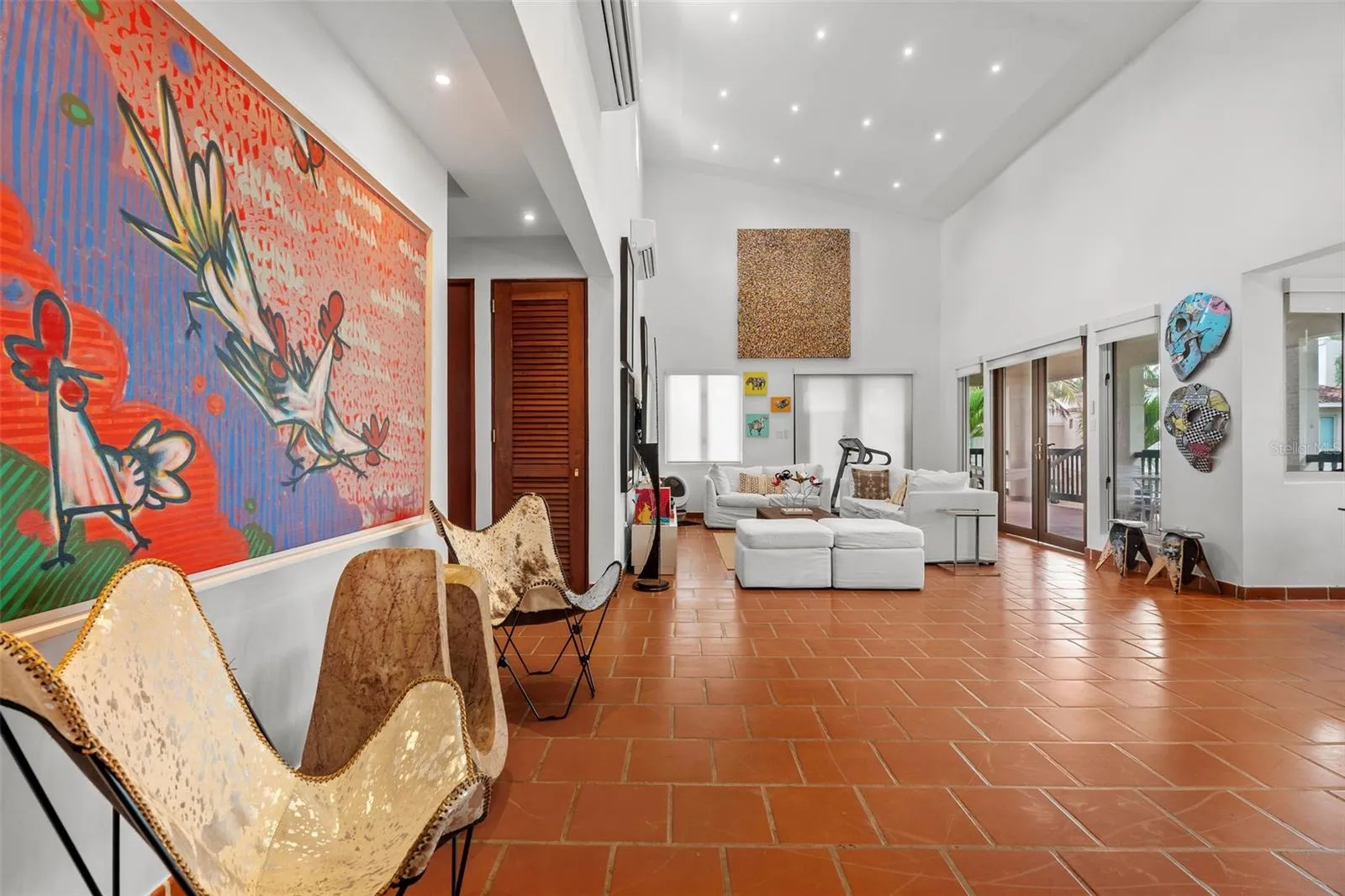 Foyer and Living room