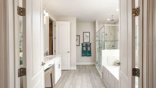 Model home - actual features may vary.