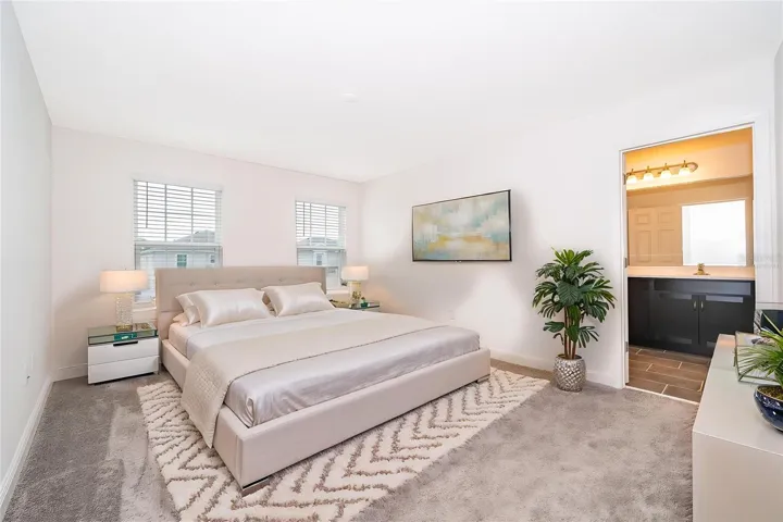 Virtually Staged - Primary Bedroom