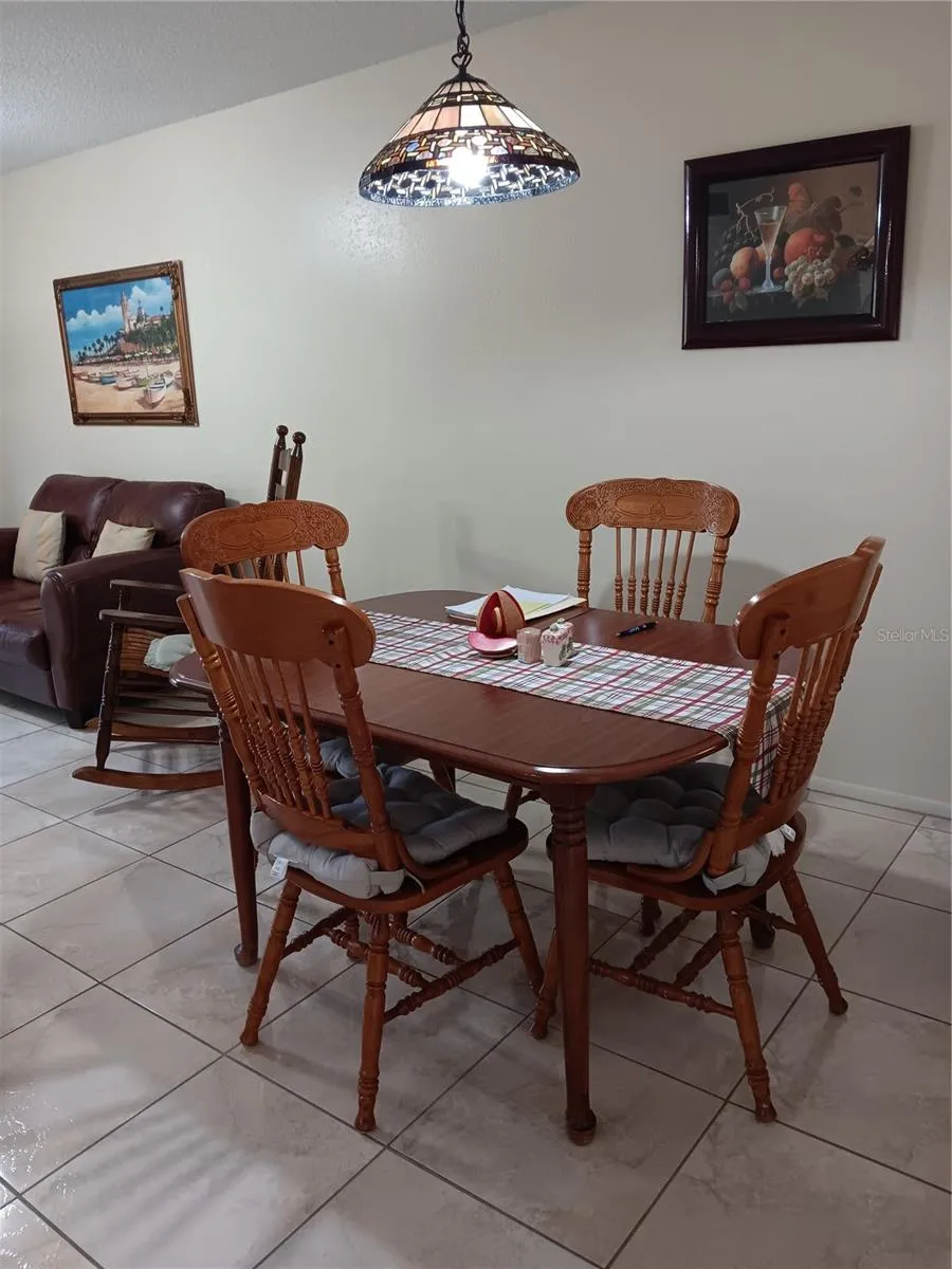 Dinette Area-with former furniture