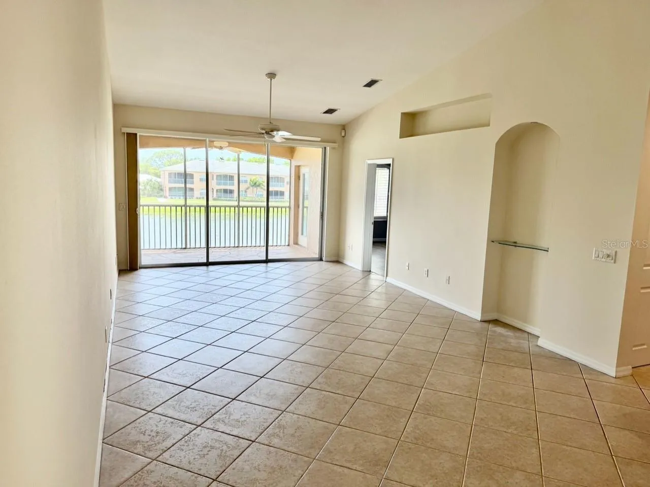 Living / Dining Area Long View
