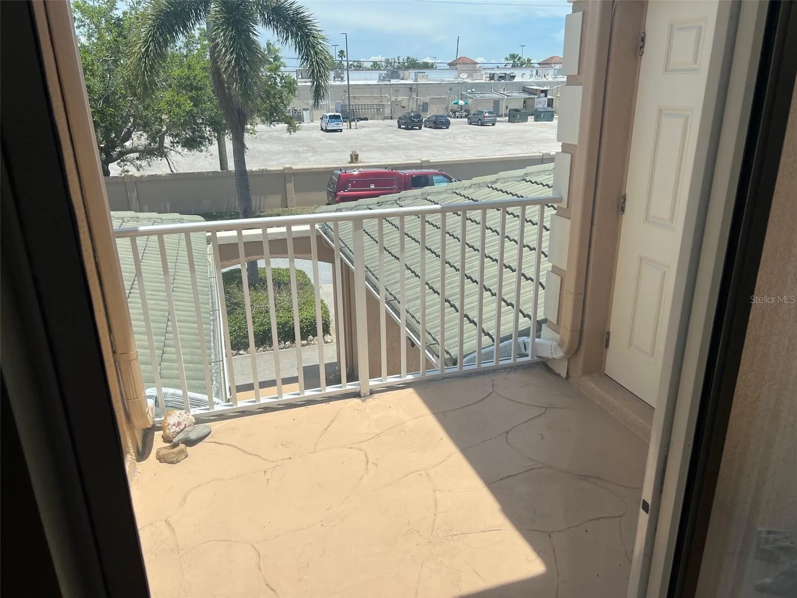 Open Front Balcony From Bedroom3