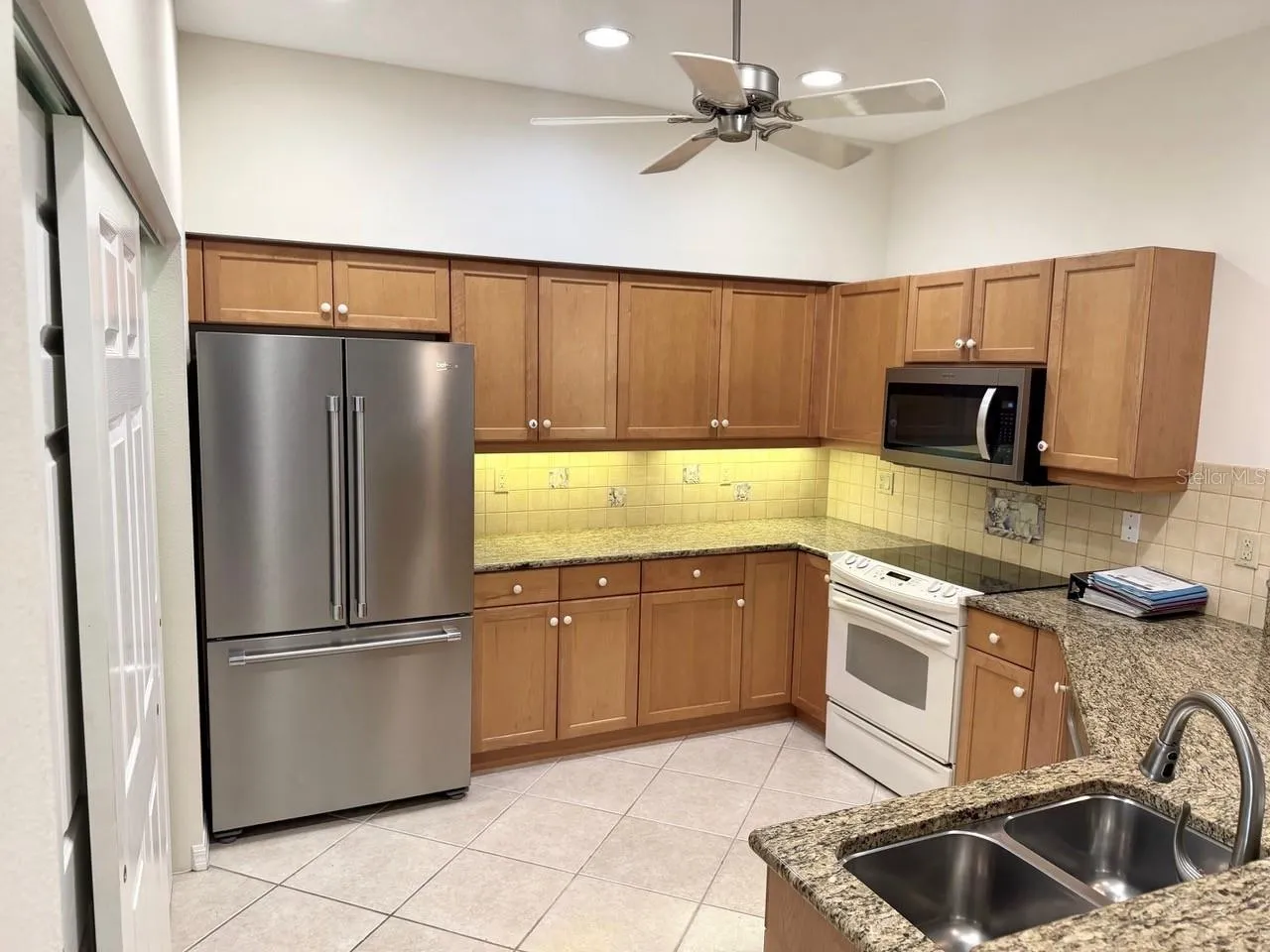 Kitchen with Granite Counter Tops
