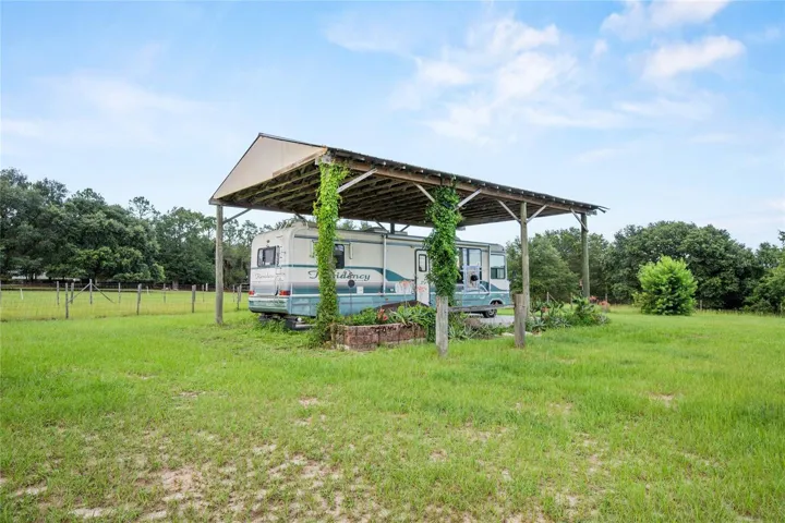 RV Carport with Electric