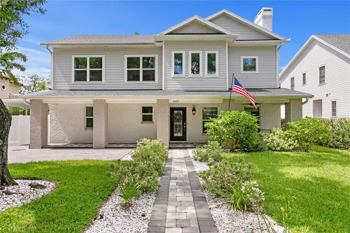 This private haven is perfectly situated in the heart of South Tampa, steps away from Palma Ceia Golf Course on a quiet, no through street.