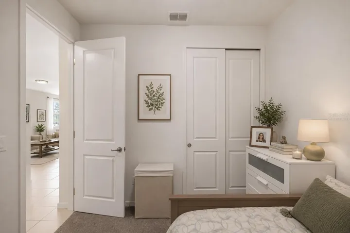 Virtually Staged. Guest Bedroom