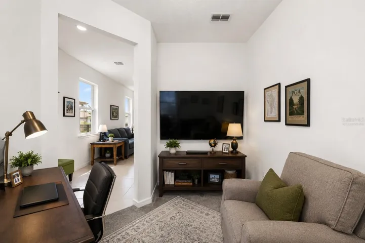 Virtually Staged. Cute Office