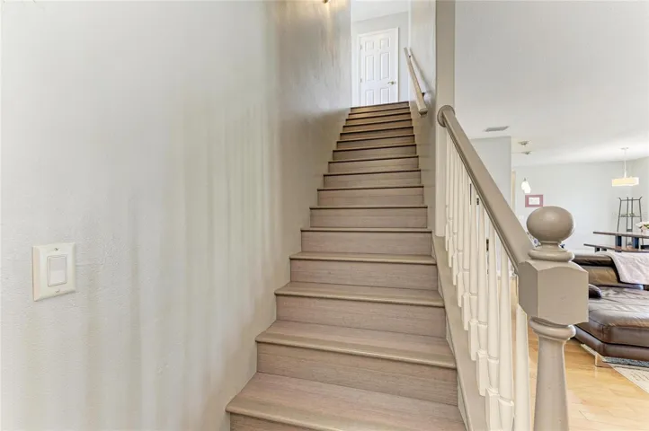 Stairs to 2nd Floor with 4 Bedrooms up Plus a bonus room