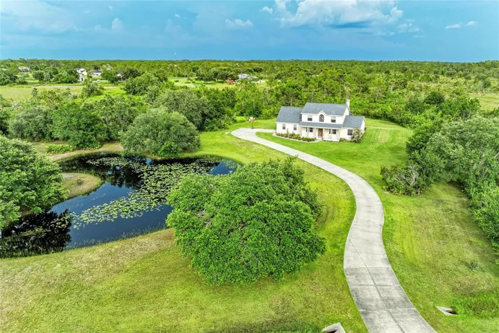 Front Aerial of Home Newer Roof
