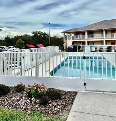 Gated Pool area