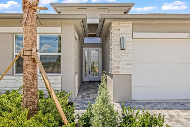 Front - glass entry door