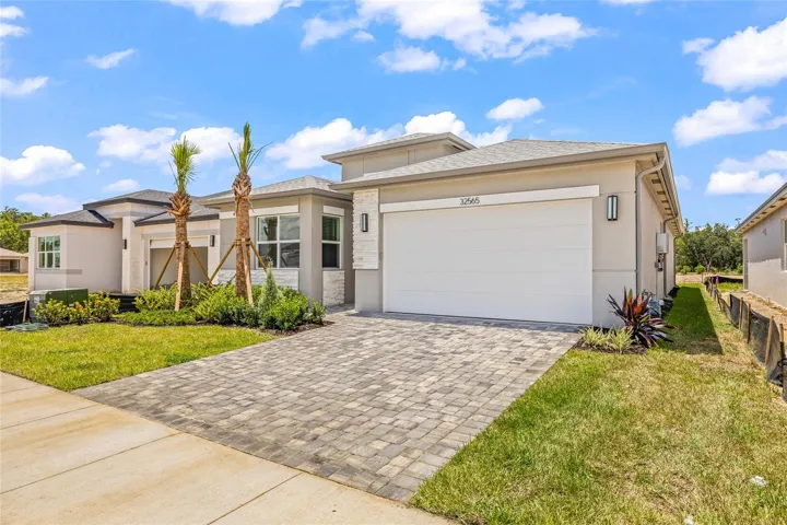 Front - 2 car garage