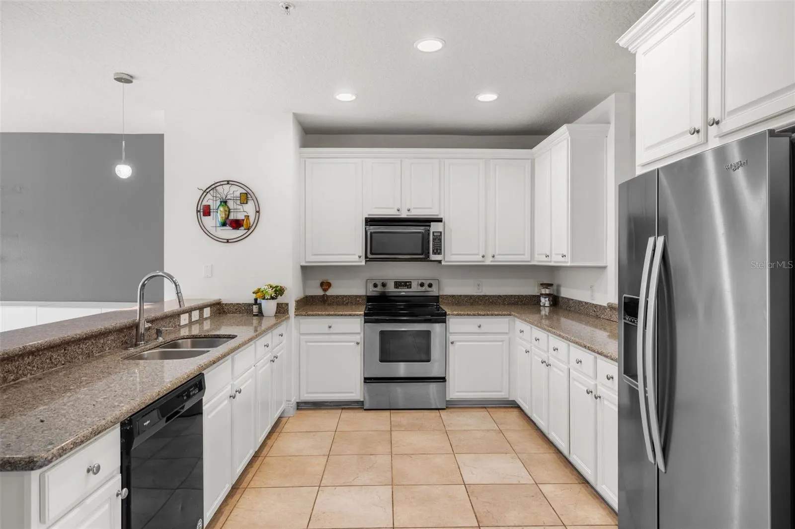 Plenty of counter space and cabinet storage