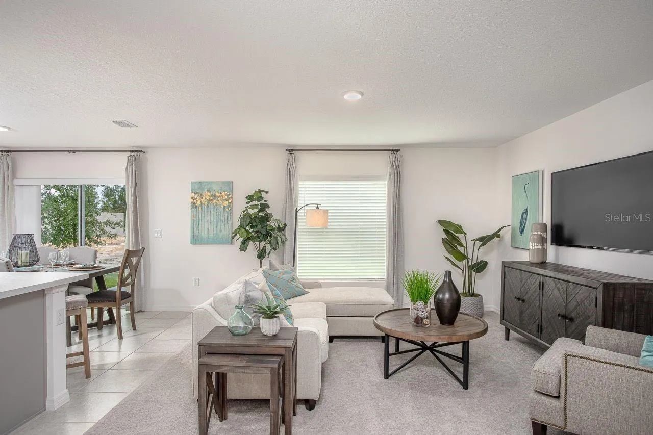 Model home - actual features may vary.