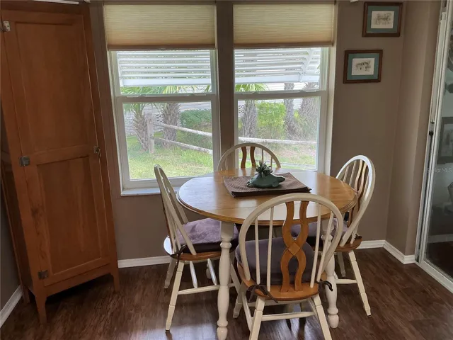 Eating area in Kitchen