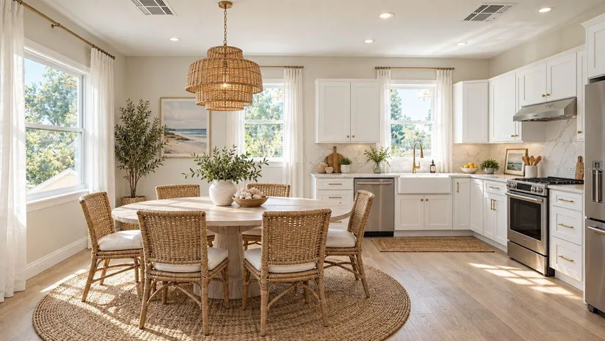 ADU living room / kitchen