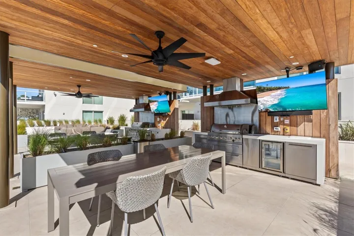 Poolside Summer Kitchens w/ BBQs
