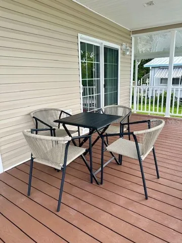 Huge covered front porch