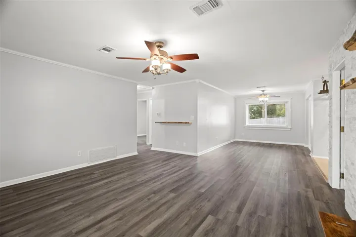 Livingroom Continuing into Formal Dining Room