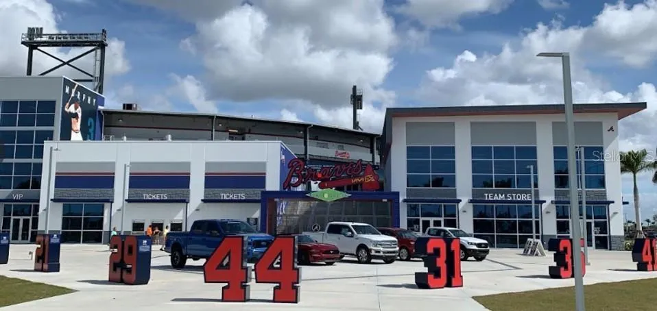 Wellington park Braves spring training stadium 4 miles away