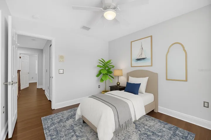 Third bedroom – virtually stage