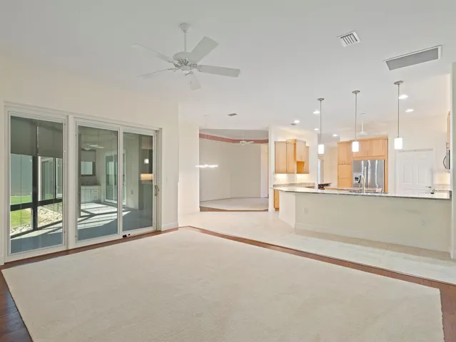 Family Room Open to Kitchen
