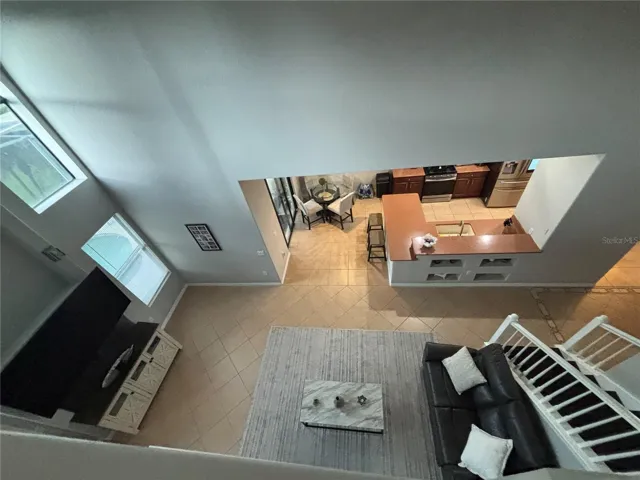 View of the second floor.