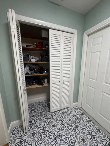 Laundry Room with oversized pantry