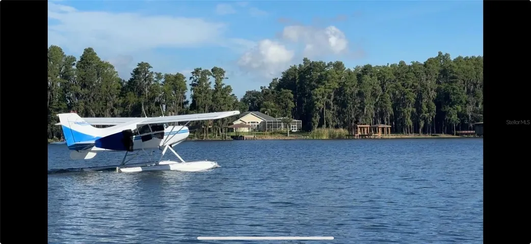 Seaplane not included of course! Photo from back yard on Padgett