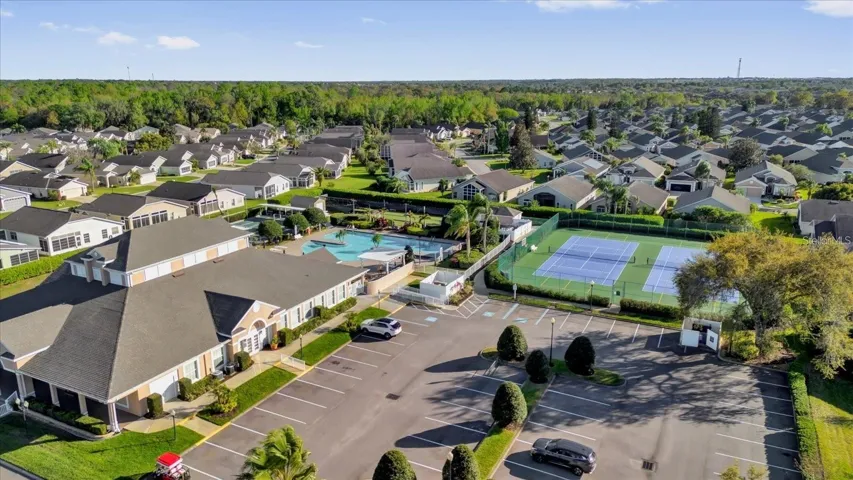 Aerial View of Amenities