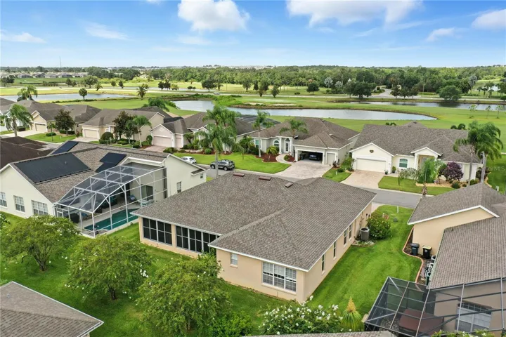 Aerial View of Backyard