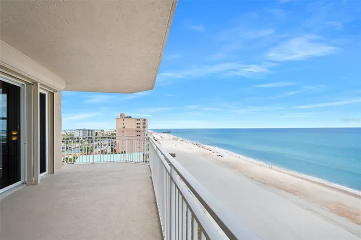 BALCONY OFF LIVING ROOM LOOKING NORTH