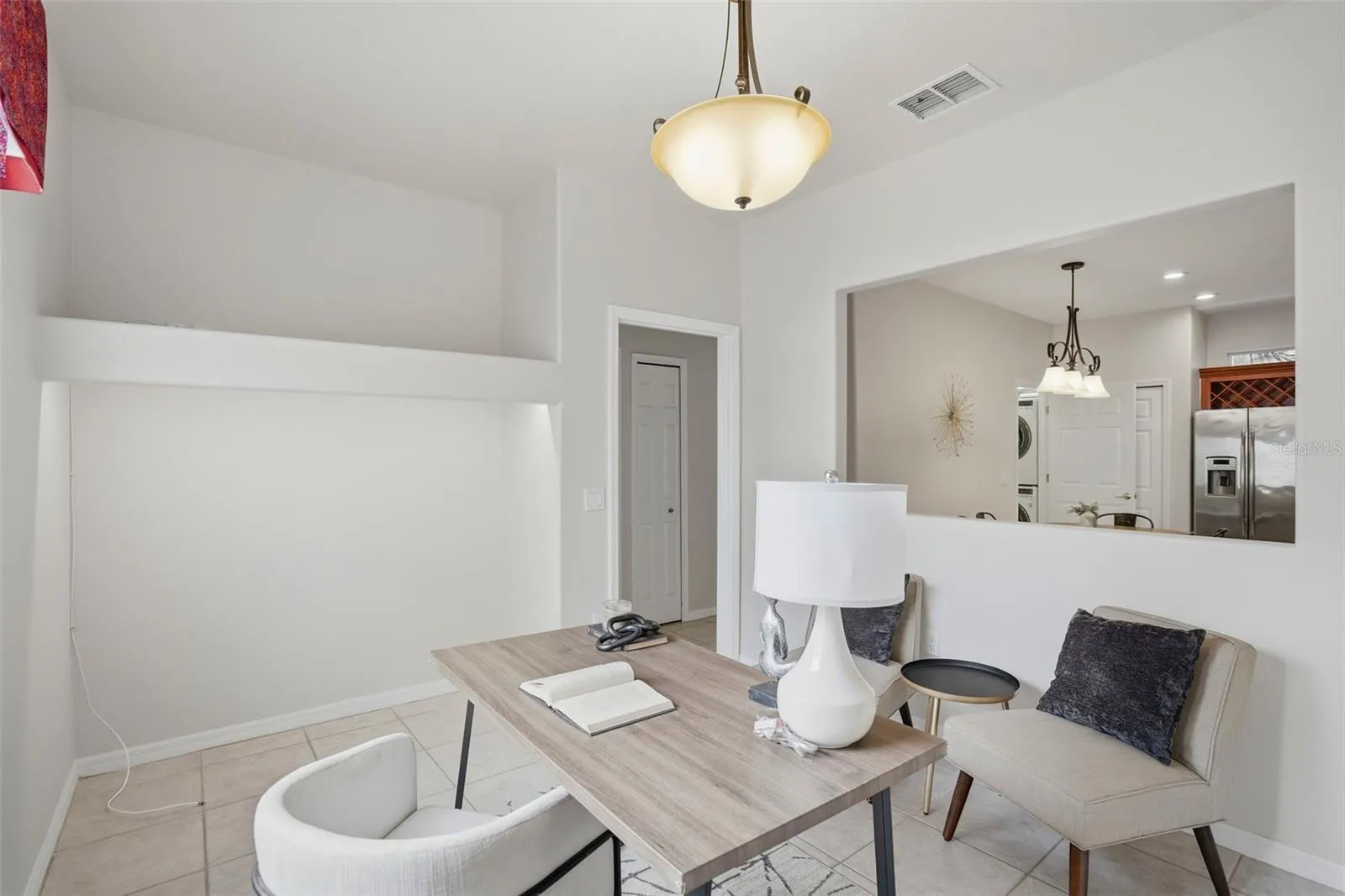 Study can easily be closed off and converted into a 3rd Bedroom - has closet.