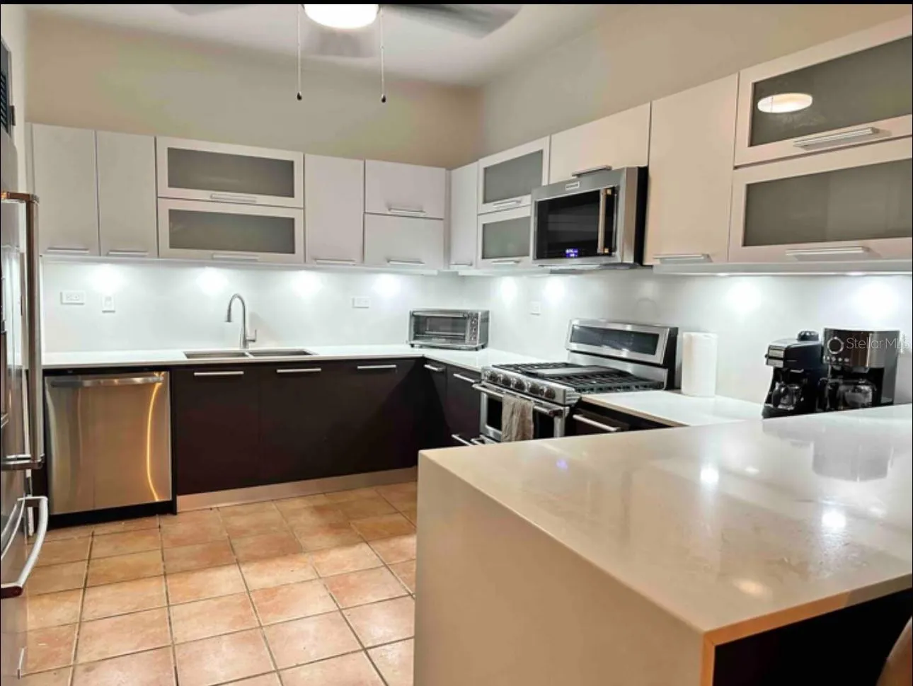 Remodeled kitchen