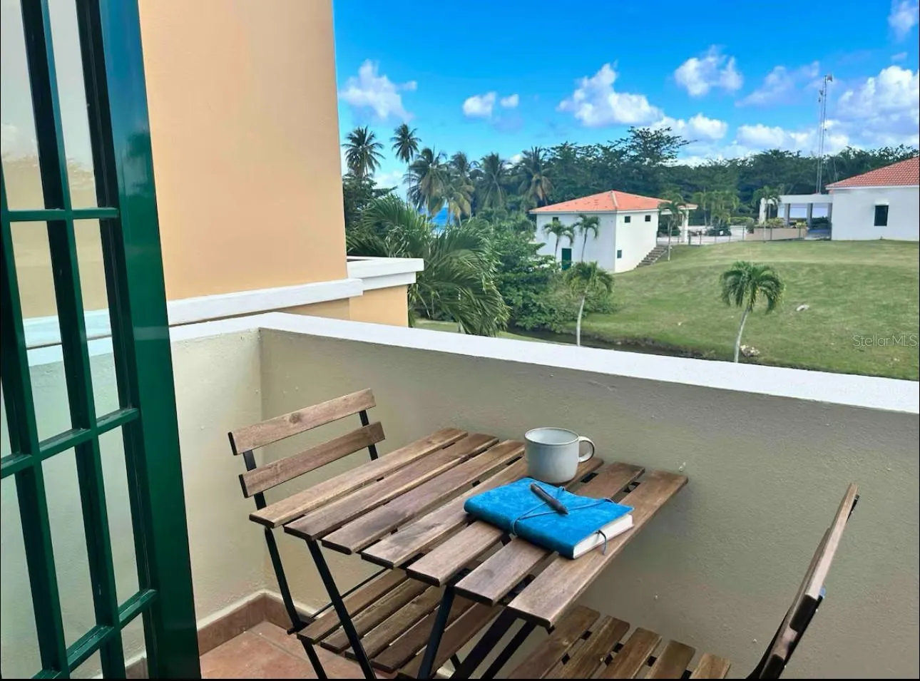 view from master bedroom